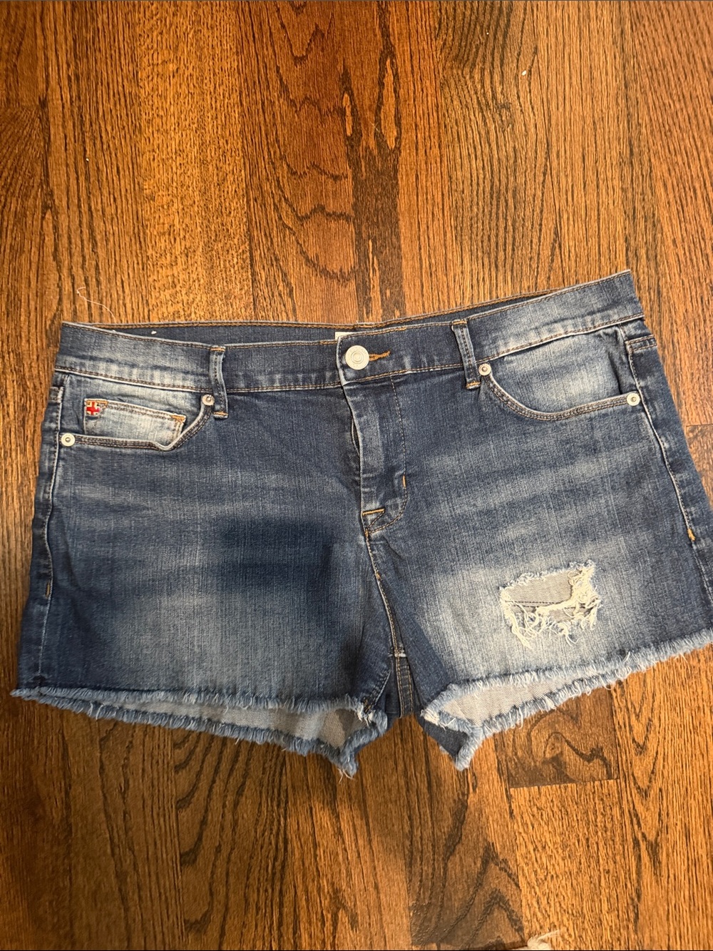 Hudson Amber fray hem shorts